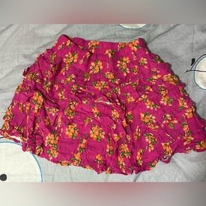 *Hollister Floral Skirt